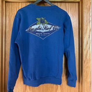 "Hanalei Surf Co" Crewneck Sweatshirt - Size M